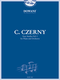 Carl Czerny: Easy Studies Vol. 1 for Piano and Orchestra: Piano: Study