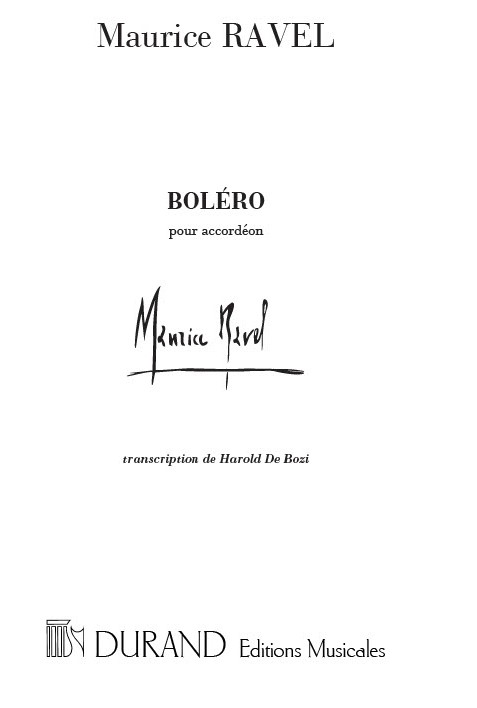 Maurice Ravel: Bolro: Accordion
