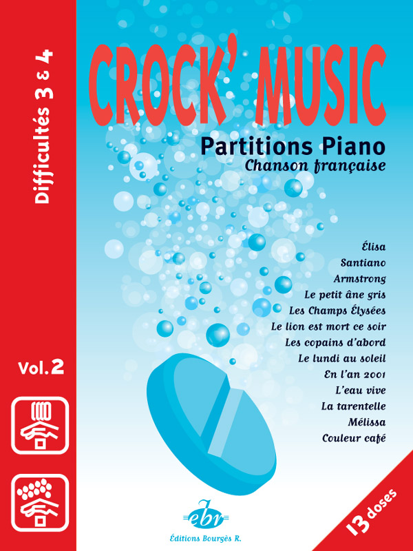 Patrice Bourg�s-Rouault: Recueil CrocK'MusiC Volume 2: Piano: Album Songbook