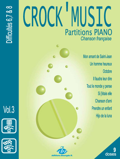 Recueil CrocK'MusiC Volume 3: Piano: Mixed Songbook