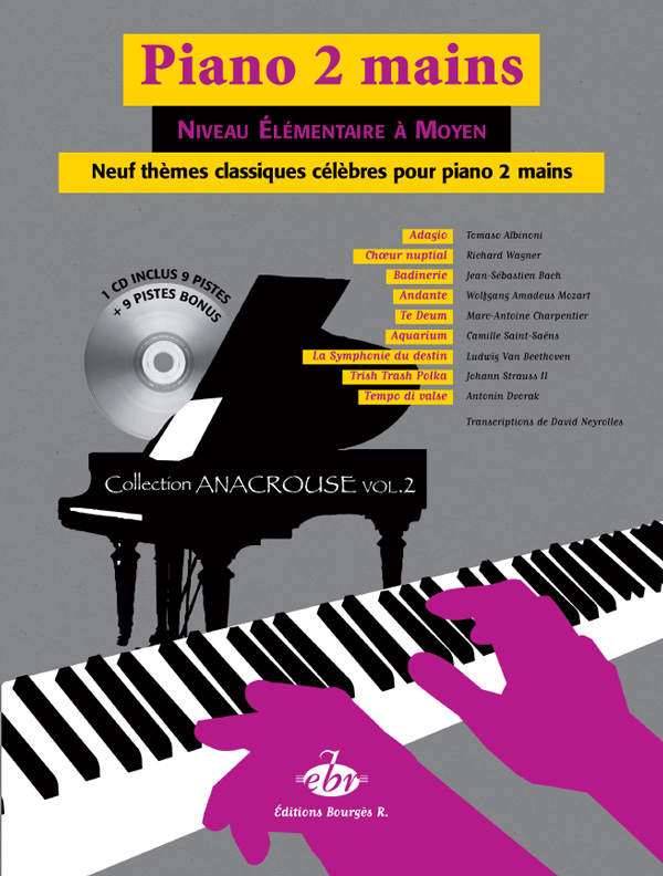 9 Thmes classiques clbres pour Piano Vol. 2: Piano: Mixed Songbook