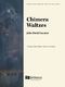 John David Earnest: Chimera Waltzes: Woodwind Ensemble: Score & Parts