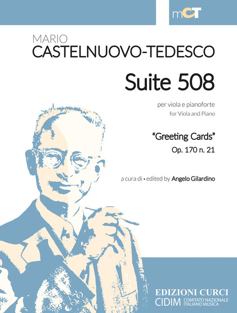 Mario Castelnuovo-Tedesco: Suite 508 Per Viola e Pianoforte: Viola: Instrumental