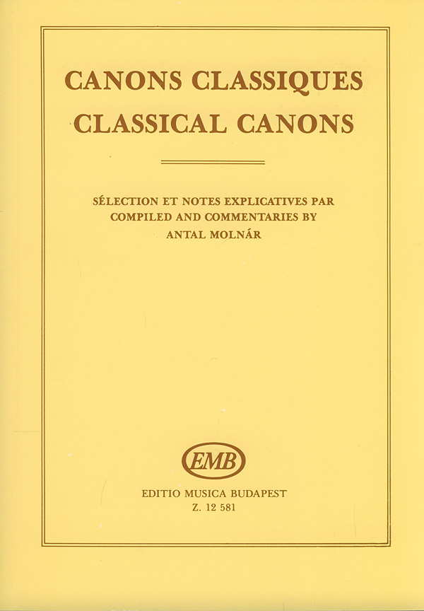 Canons classiques: Vocal Tutor