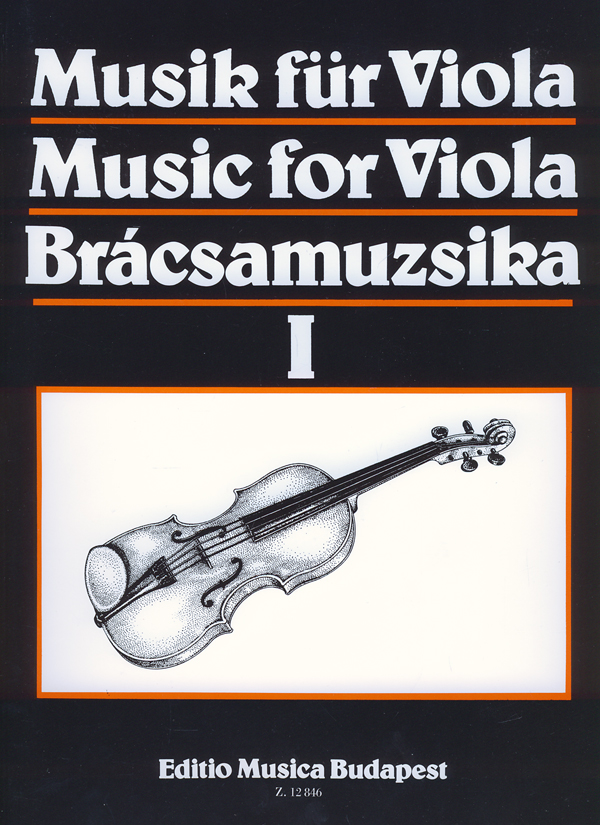 Music for Viola I - Musik fr Viola I: Viola: Instrumental Album