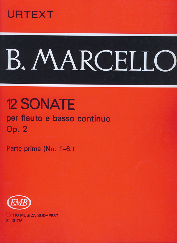 Benedetto Marcello: 12 Sonate: Flute: Instrumental Work