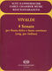 Peter Varga Antonio Vivaldi: 4 Sonatas: Recorder: Score