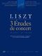 Franz Liszt: 3 Études de concert: Piano: Instrumental Album
