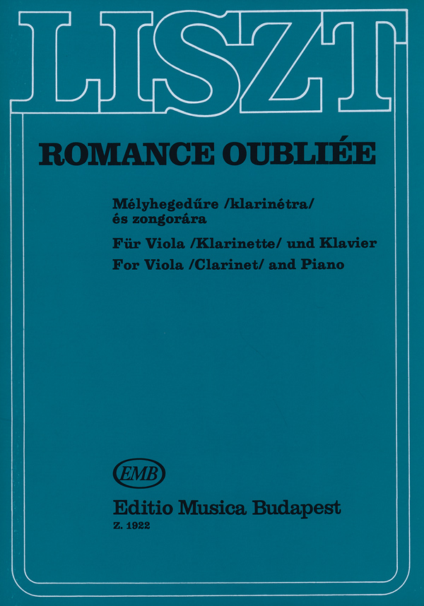 Franz Liszt: Romance oubliee: Instrumental Work