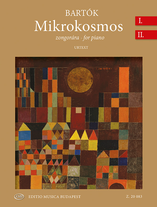 Bela Bartok: Mikrokosmos for piano Volume 1-2  BB 105: Piano Solo: Instrumental