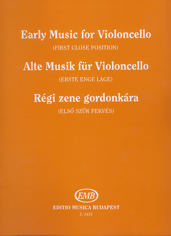 F. Brodszky: Alte Musik für Violoncello Werke aus dem 17-18.: Cello:
