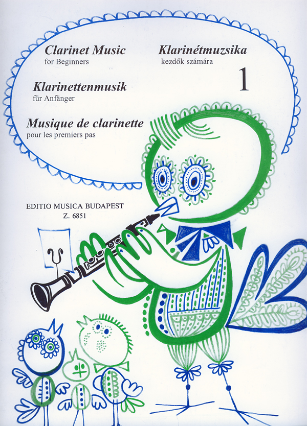 Clarinet Music for Beginners 1: Clarinet: Instrumental Album