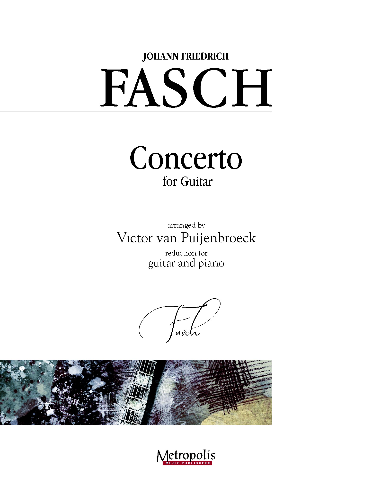Johann Friedrich Fasch: Concerto in D Minor: Orchestra: Score and Parts