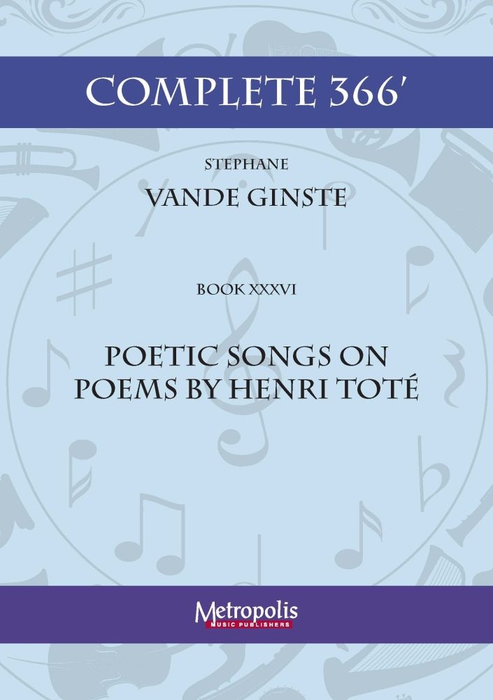 Stephane Vande Ginste: Complete 366' Book XXXVI: Piano: Instrumental Collection