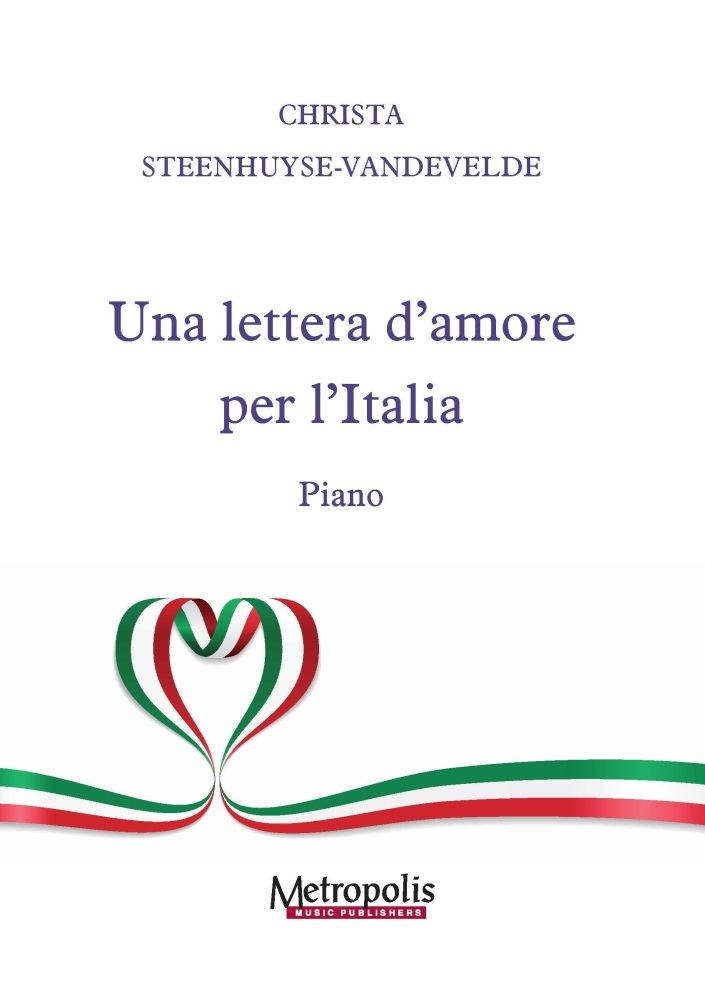 Christa Steenhuyse-Vandevelde: Una lettera d'amore per l'Italia: Piano: