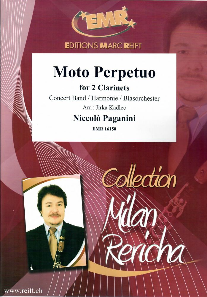 Niccolò Paganini: Moto Perpetuo: Concert Band: Score and Parts