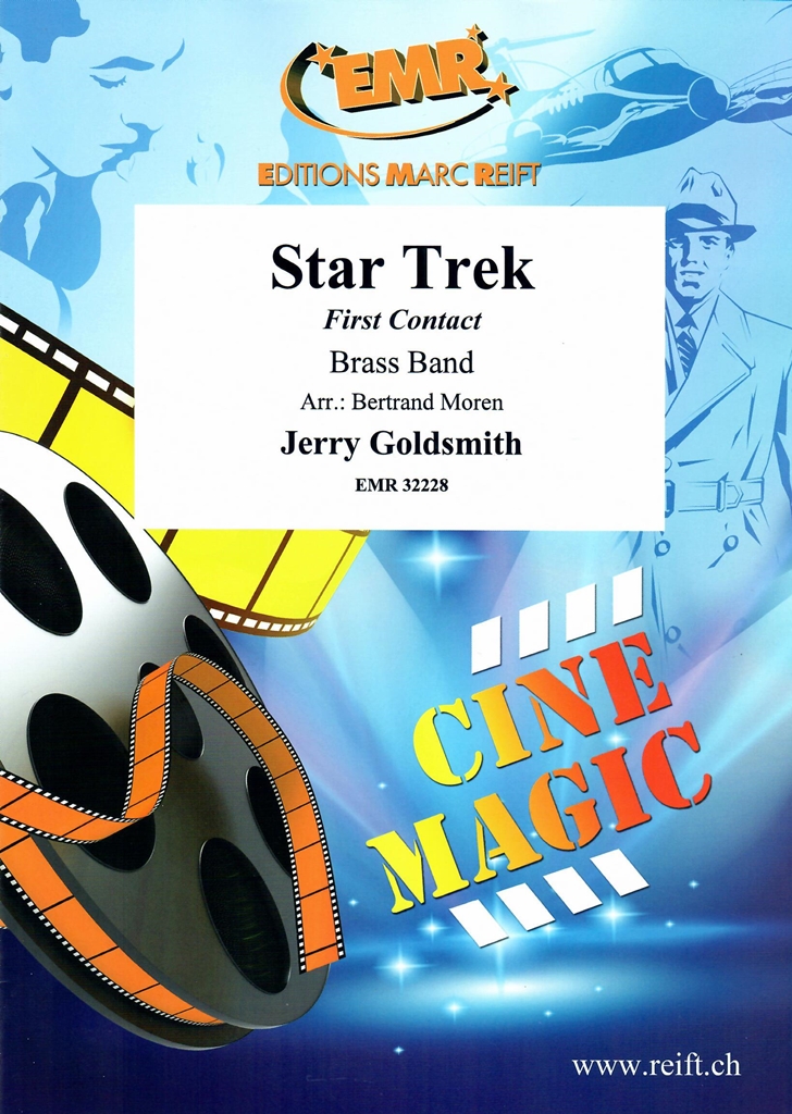 Jerry Goldsmith: Star Trek: Brass Band: Score and Parts