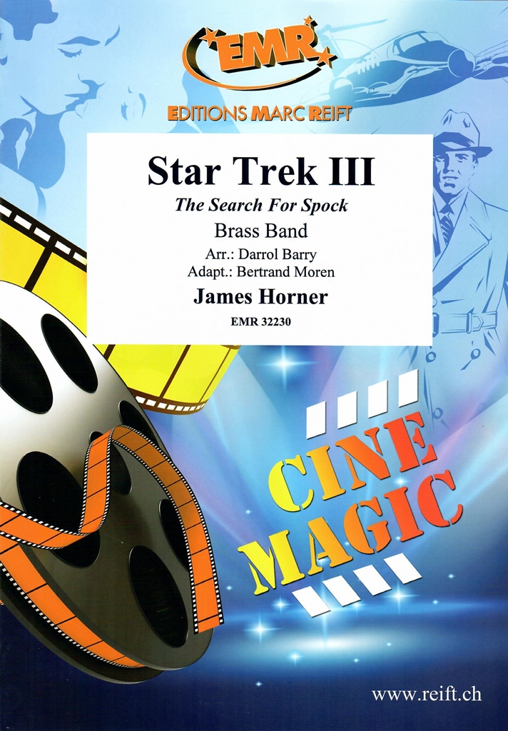 James Horner: Star Trek III: Brass Band: Score and Parts