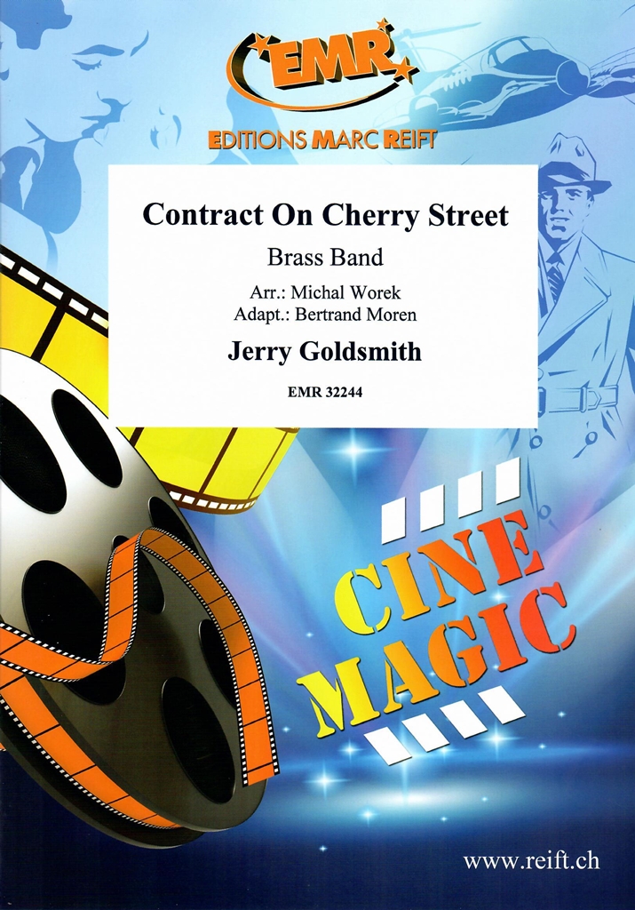 Jerry Goldsmith: Contract On Cherry Street: Brass Band: Score and Parts