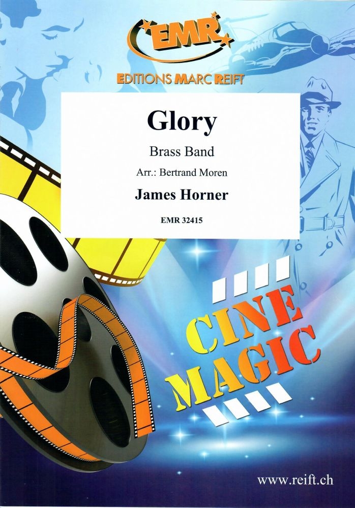 James Horner: Glory: Brass Band: Score and Parts