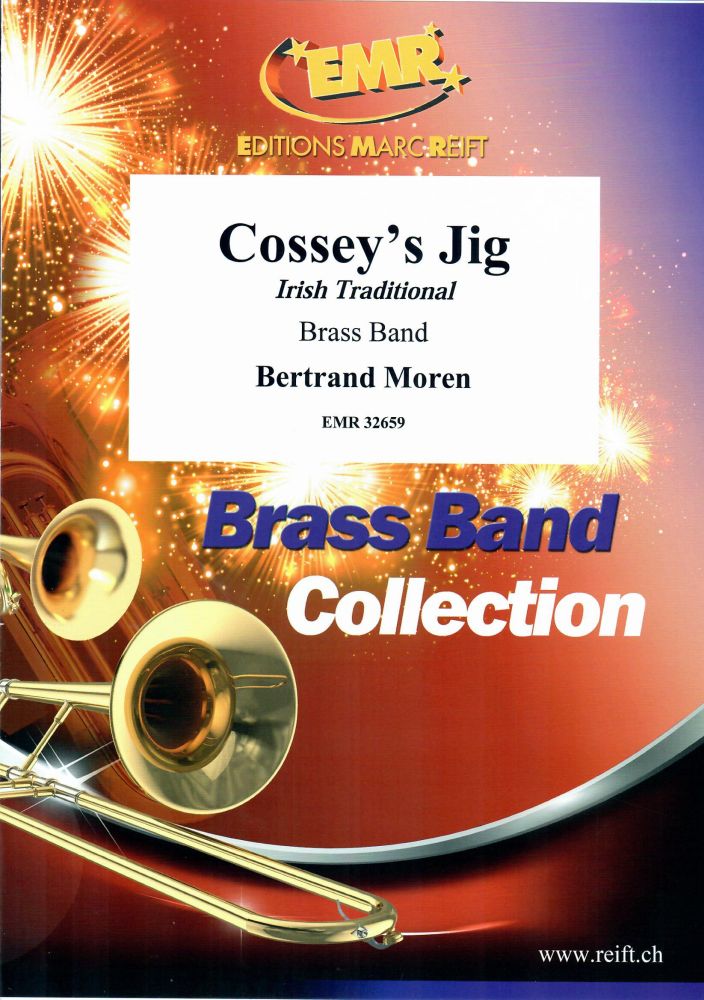 Bertrand Moren: Cossey's Jig: Brass Band: Score and Parts