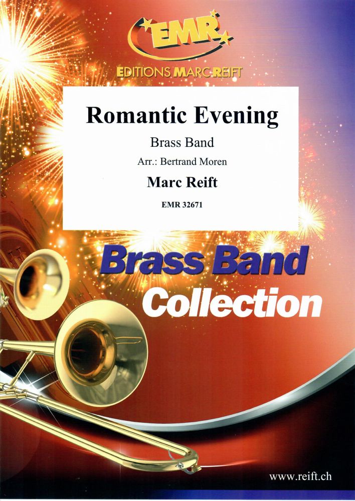 Marc Reift: Romantic Evening: Brass Band: Score and Parts