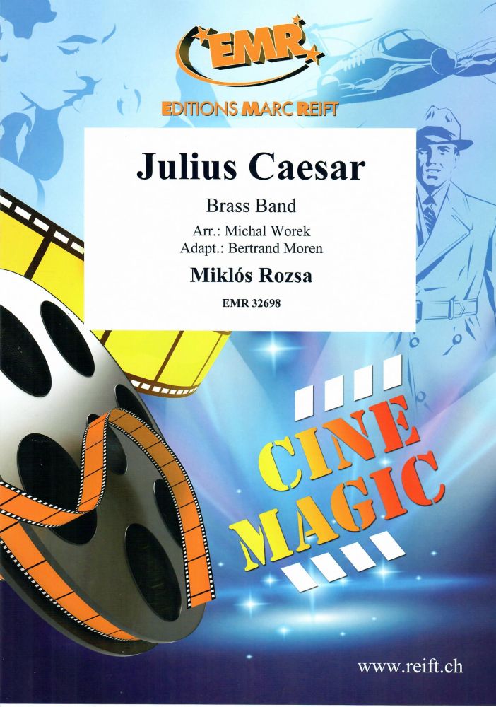 Miklos Rozsa: Julius Caesar: Brass Band: Score and Parts