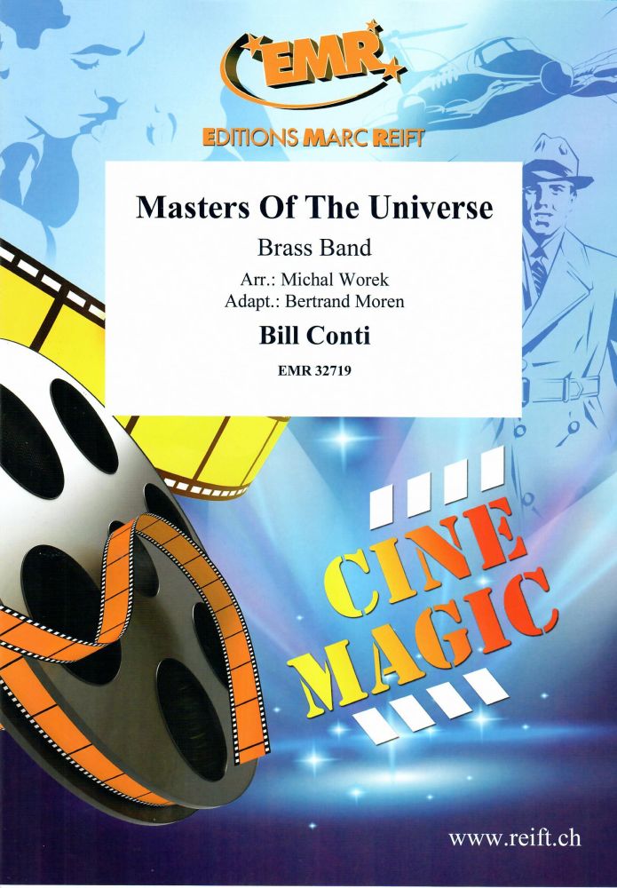 Bill Conti: Masters Of The Universe: Brass Band: Score and Parts
