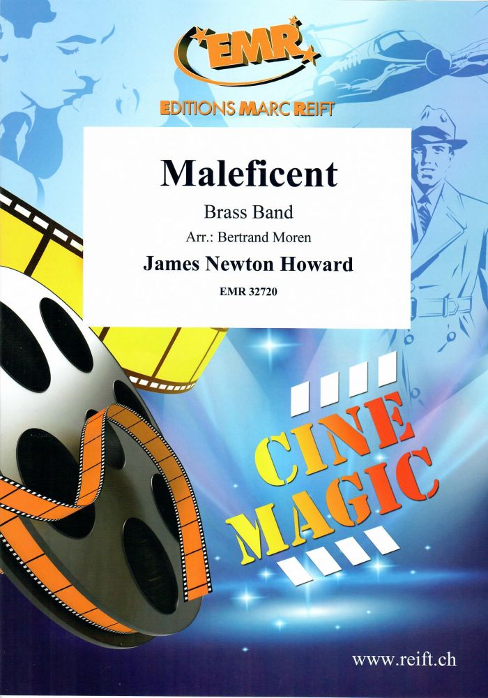 James Newton Howard: Maleficent: Brass Band: Score and Parts