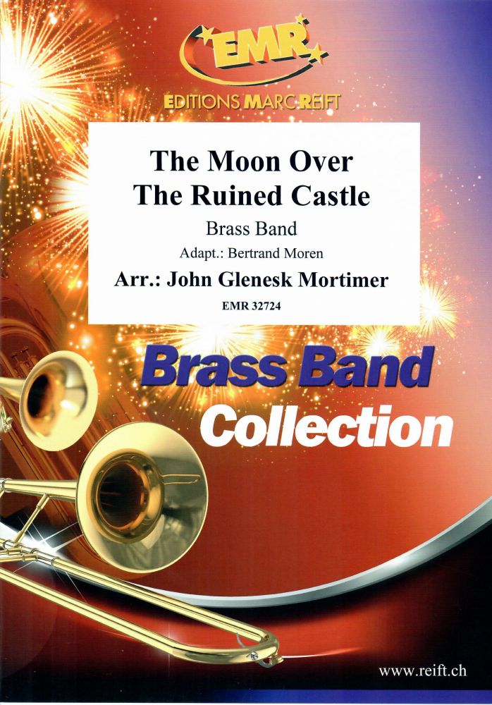 The Moon Over The Ruined Castle - Kojo No Tsuki: Brass Band: Score and Parts