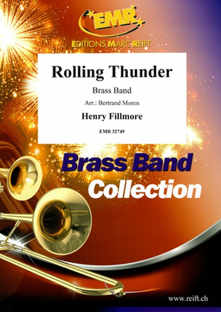 Henry Fillmore: Rolling Thunder: Brass Band: Score and Parts