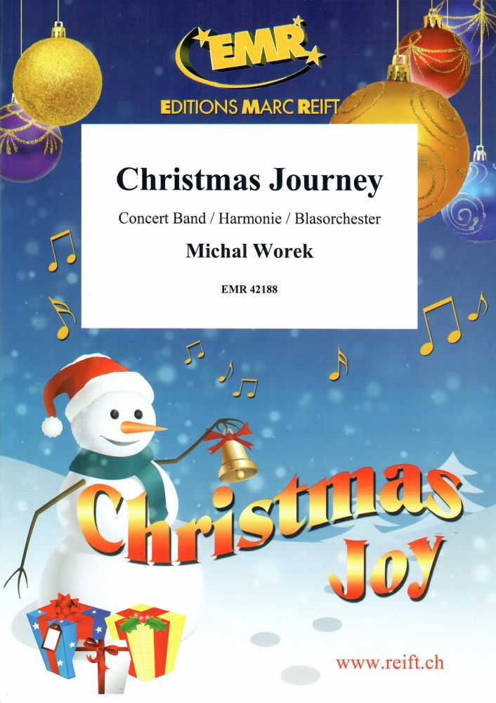 Michal Worek: Christmas Journey: Concert Band: Score and Parts