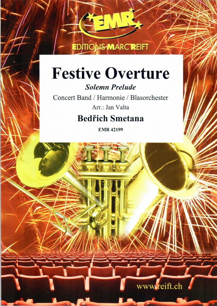 Bedrich Smetana: Festive Overture: Concert Band: Score and Parts