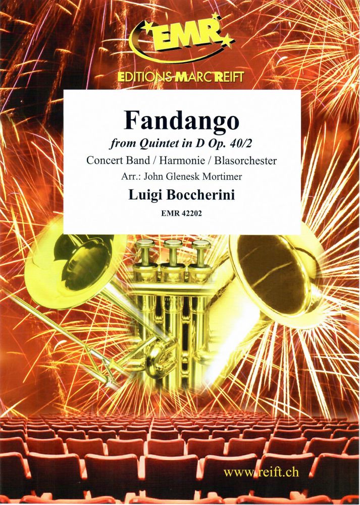 Luigi Boccherini: Fandango: Concert Band: Score and Parts