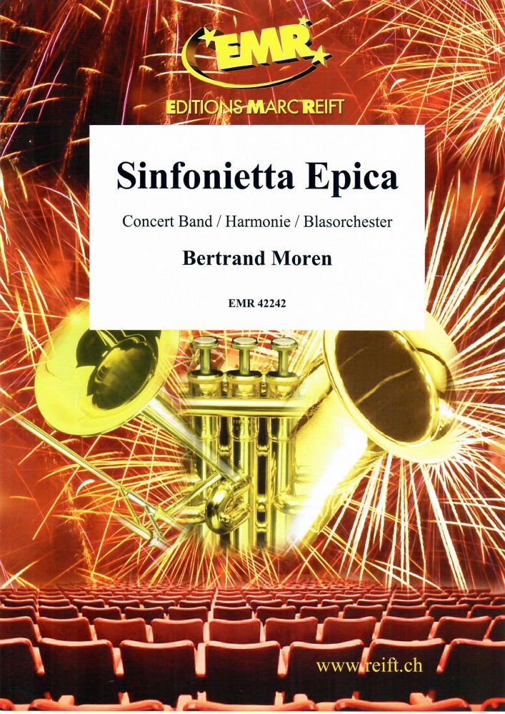 Bertrand Moren: Sinfonietta Epica: Concert Band: Score and Parts