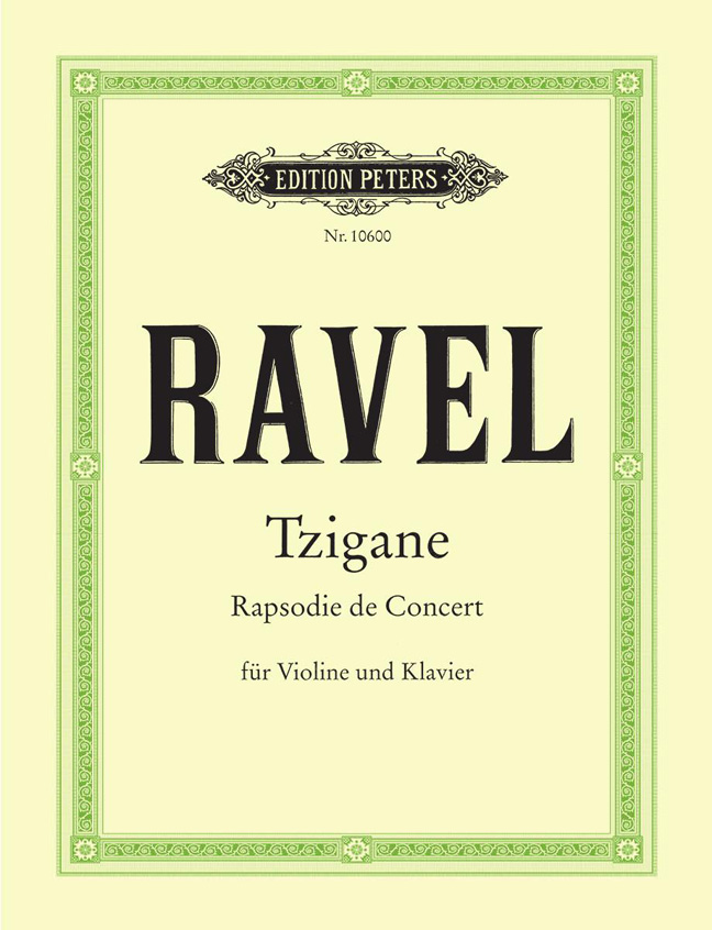 Maurice Ravel: Tzigane - Rapsodie De Concert: Viola: Instrumental Work