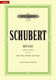Franz Schubert: Messe G D167: Mixed Choir: Vocal Score