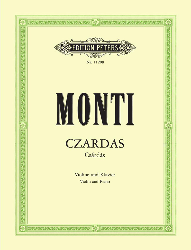 Monti: Czardas: Violin: Instrumental Work