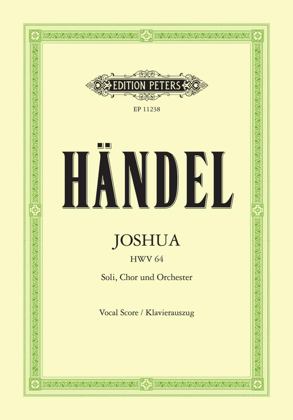Georg Friedrich Hndel: Joshua - German/English Vocal Score: Mixed Choir: Vocal