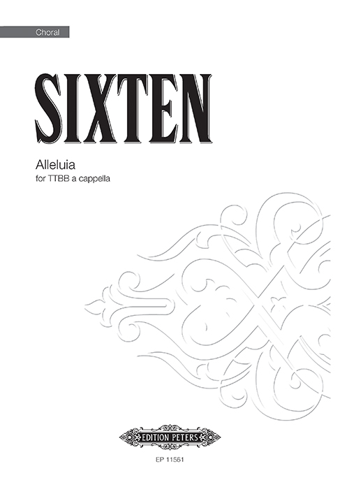 Fredrik Sixten: Alleluia: TTBB: Vocal Score