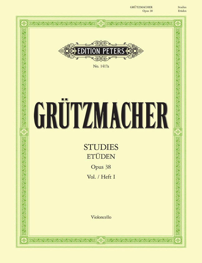 Friedrich Grtzmacher: 24 Studies Op.38 Vol.1: Cello