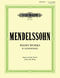 Felix Mendelssohn Bartholdy: Klavierwerke Band 1: Lieder ohne Worte: Piano: