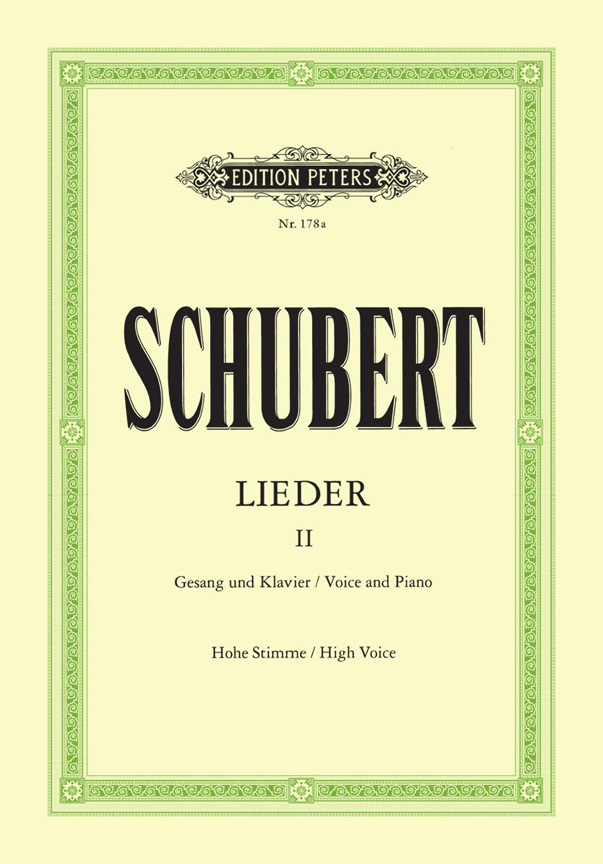 Franz Schubert: Lieder II: Voice: Vocal Album