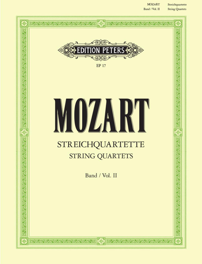 Wolfgang Amadeus Mozart: String Quartets Vol.2: String Quartet: Parts