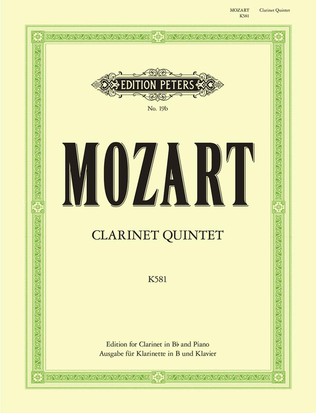 Wolfgang Amadeus Mozart: Clarinet Quintet KV 581: Clarinet Ensemble: