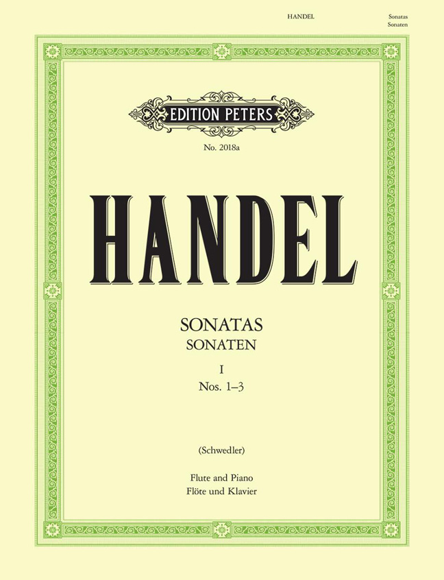 Georg Friedrich Händel: Flute Sonatas Vol.1: Flute: Instrumental Album