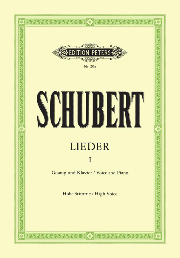 Franz Schubert: Songs Volume 1 - 92 Songs: Voice: Vocal Album