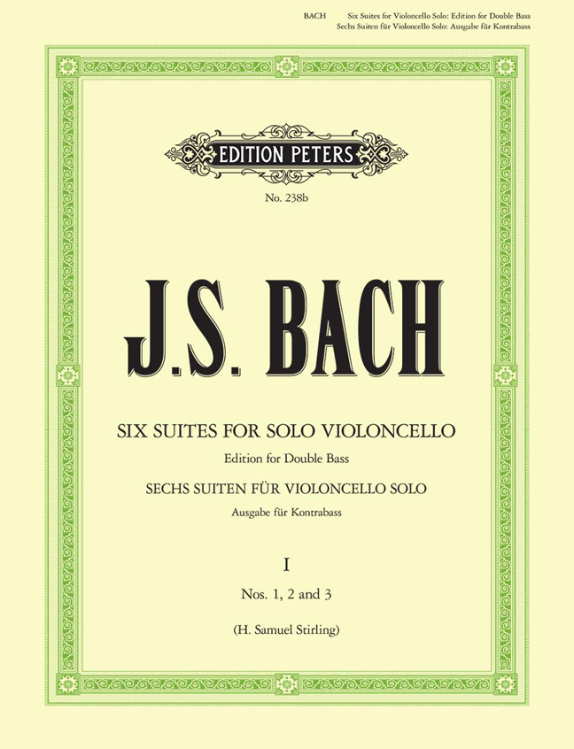 Johann Sebastian Bach: Six Suites For Solo Cello BWV 1007-1012 - Vol.1: Double
