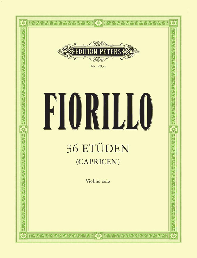 Fiorello: Etudes(36): Violin: Instrumental Work
