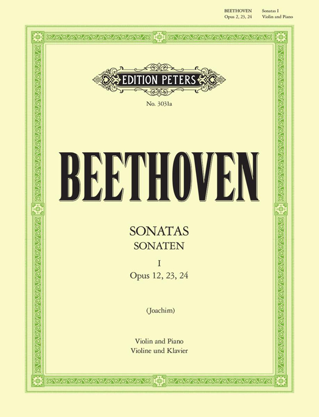 Ludwig van Beethoven: Sonatas - Volume 1: Violin: Instrumental Album